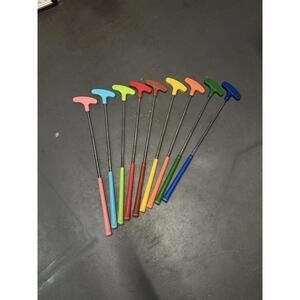 Miniature Golf Putters Set Of 9